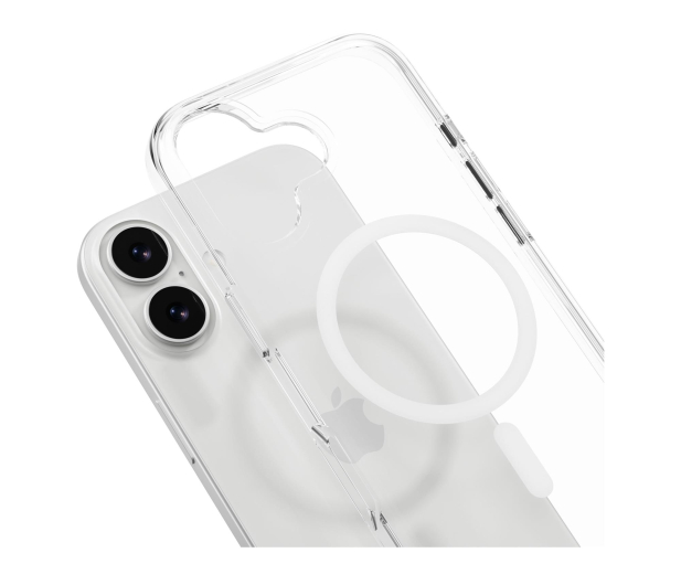 MAGEASY Bright M do iPhone 17 (Transparent/White Ring ) - 1416020 - zdjęcie 2